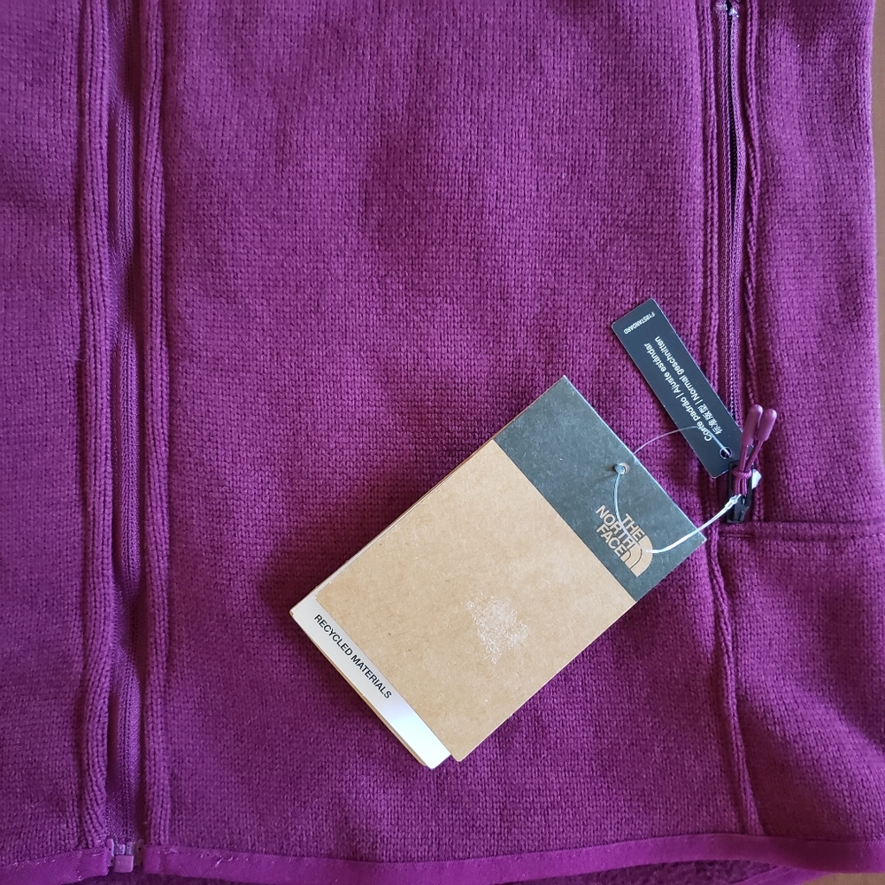 The North Face Women's Front Range Fleece Zip Berry Red Jacket Size Medium $130 - Picture 10 of 16